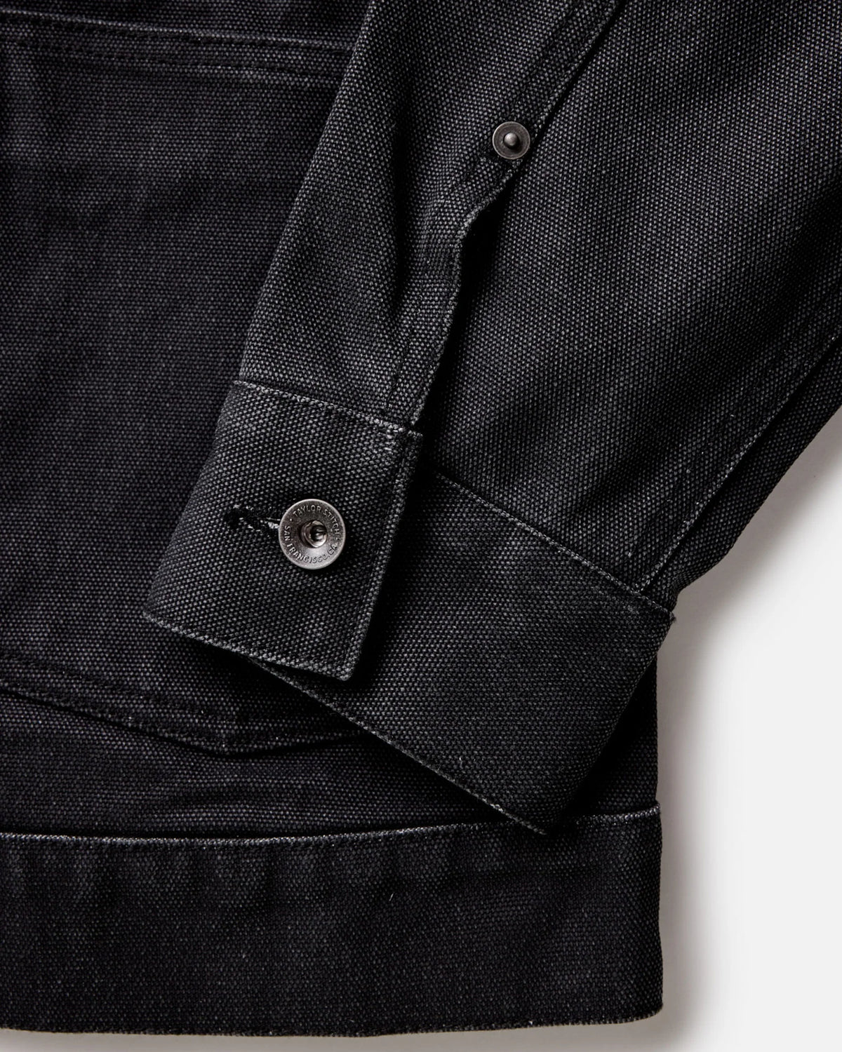 The Ryder Jacket in Coal Chipped Canvas
