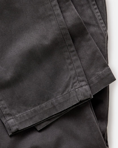 The Slim Foundation Pant in Organic Faded Black