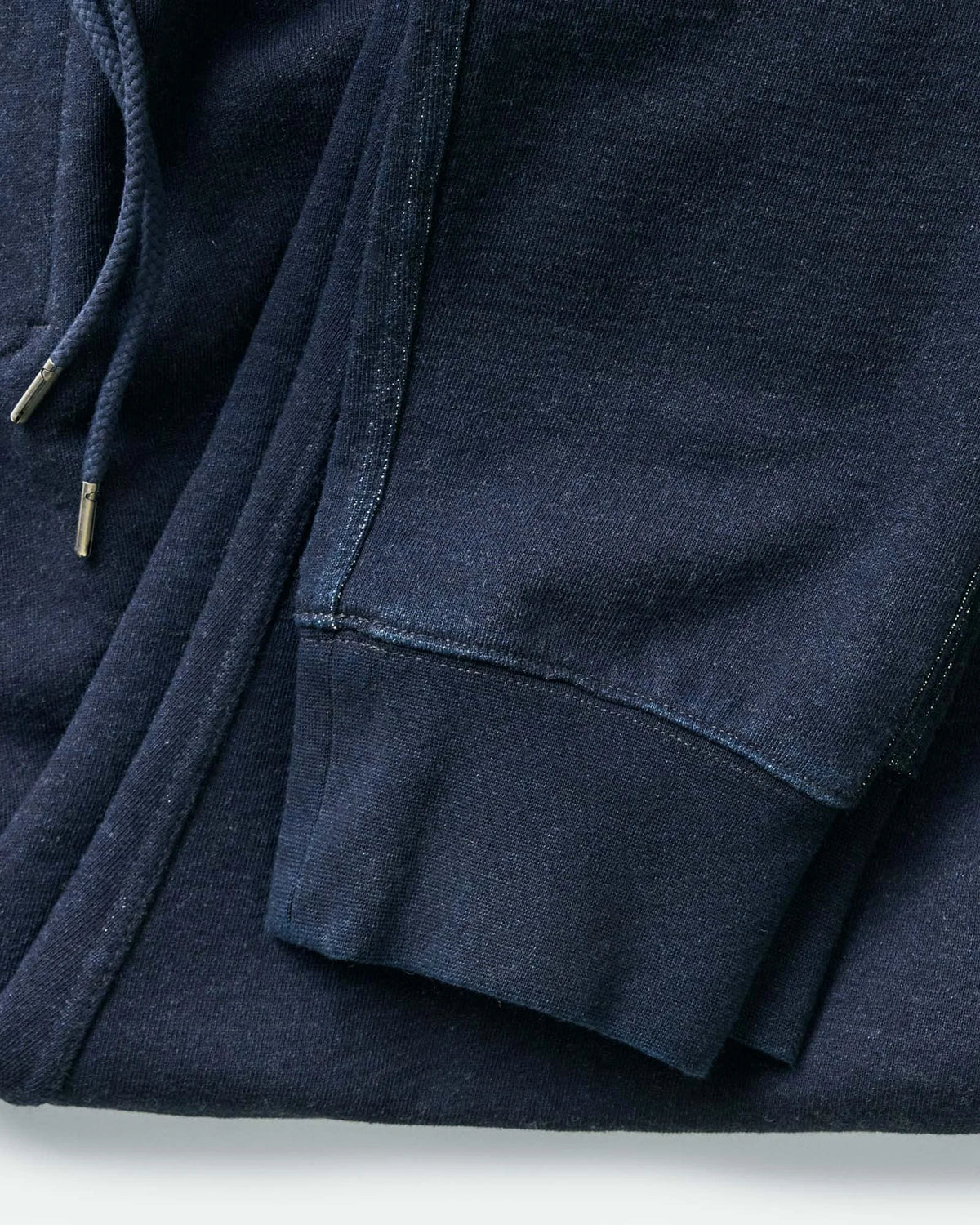 The Sunset Pant in Rinsed Indigo Terry