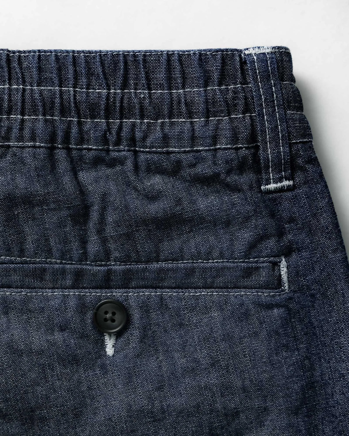 The Easy Pant in Washed Indigo Chambray