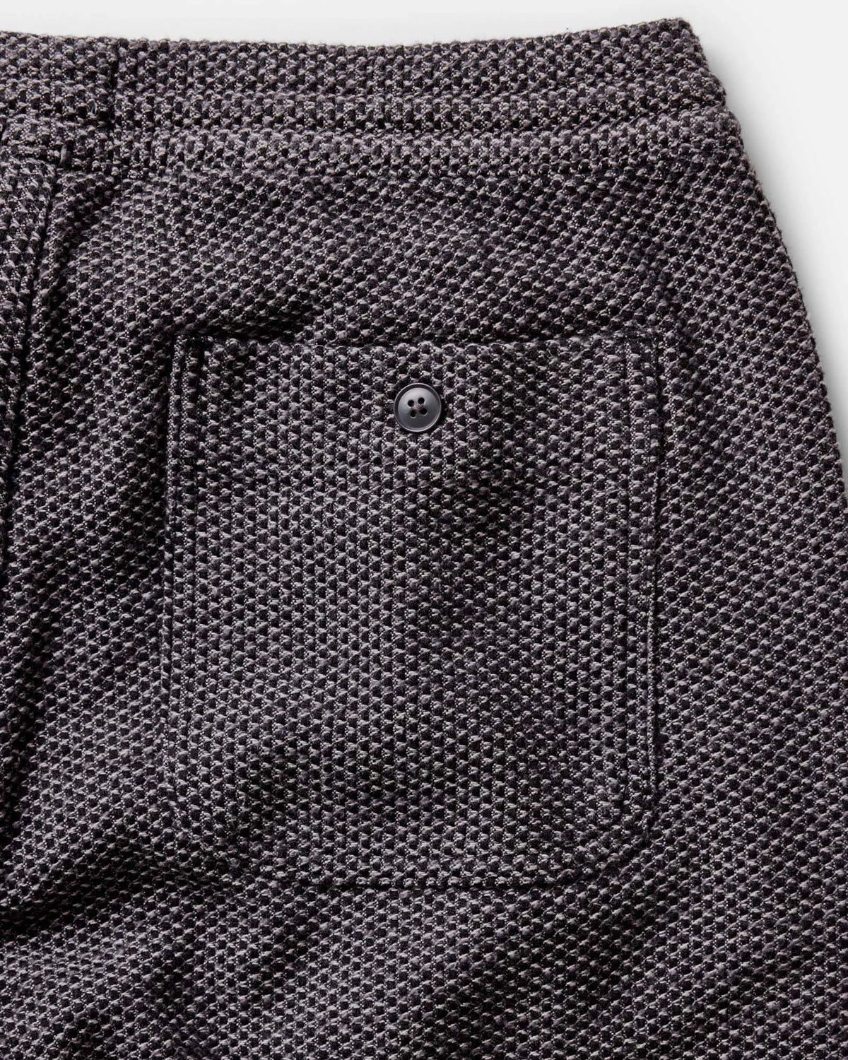 The Apres Pant in Charcoal Sashiko