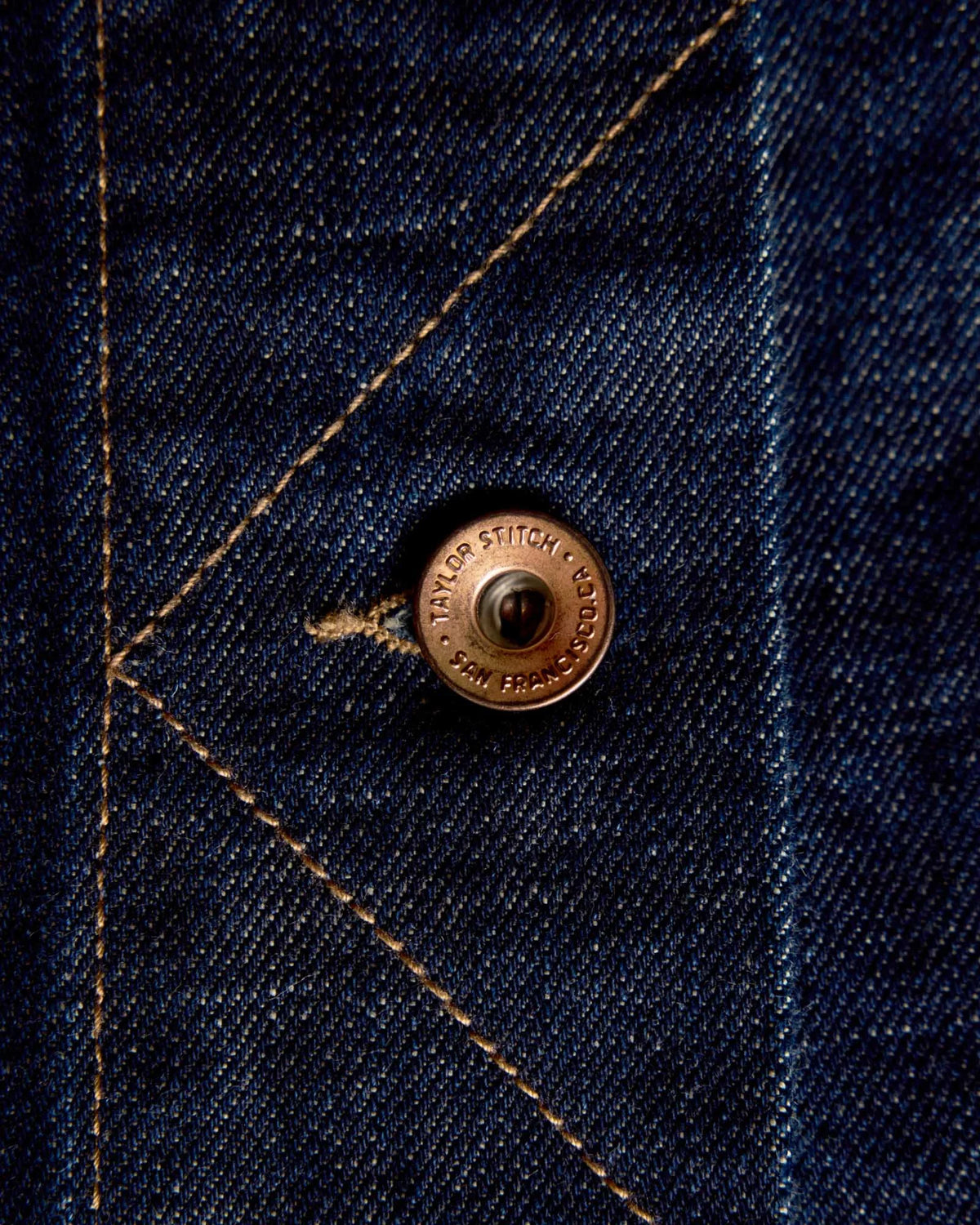 The Long Haul Jacket in Rinsed Organic Selvedge