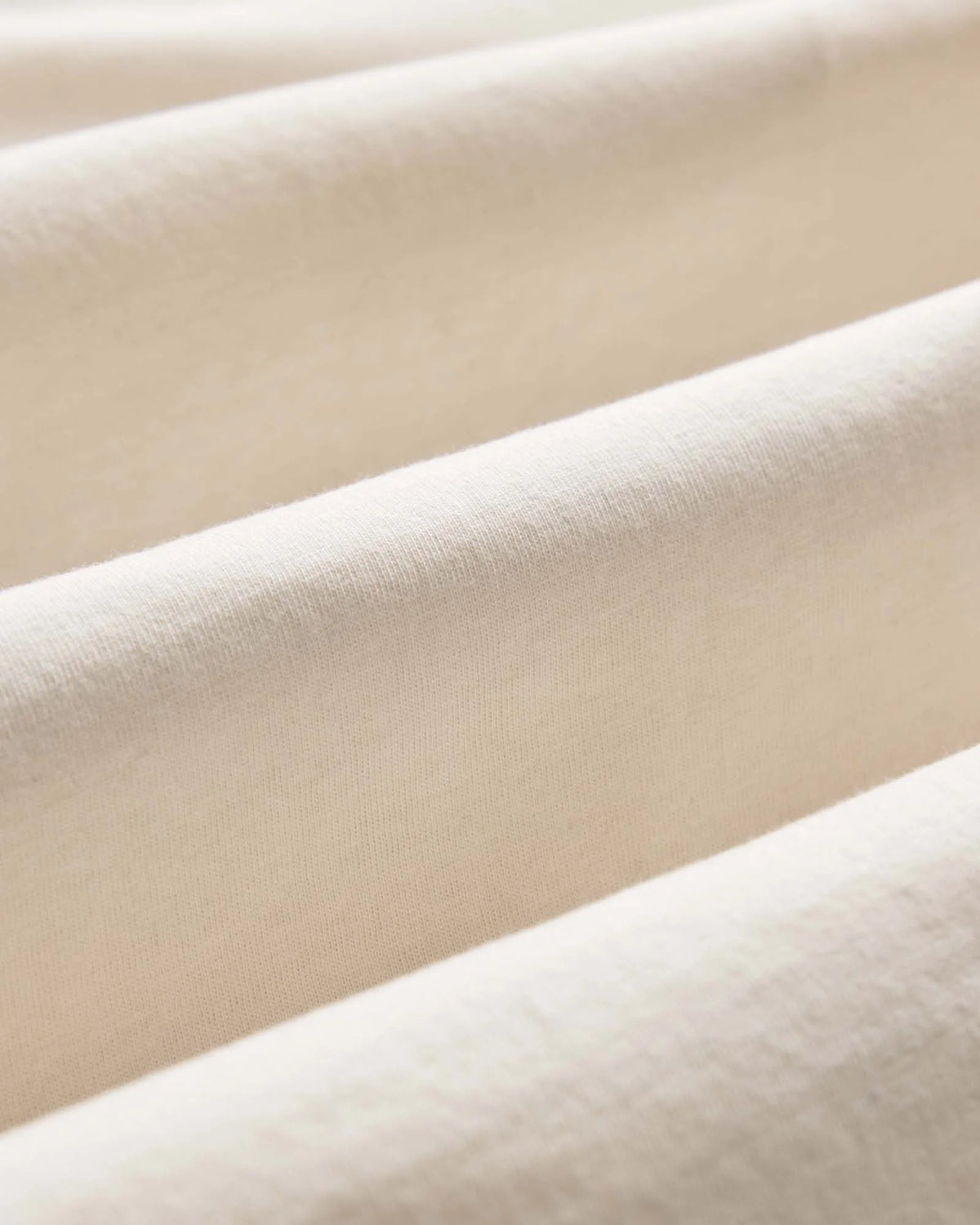 The Organic Cotton Long Sleeve Tee in Vintage White