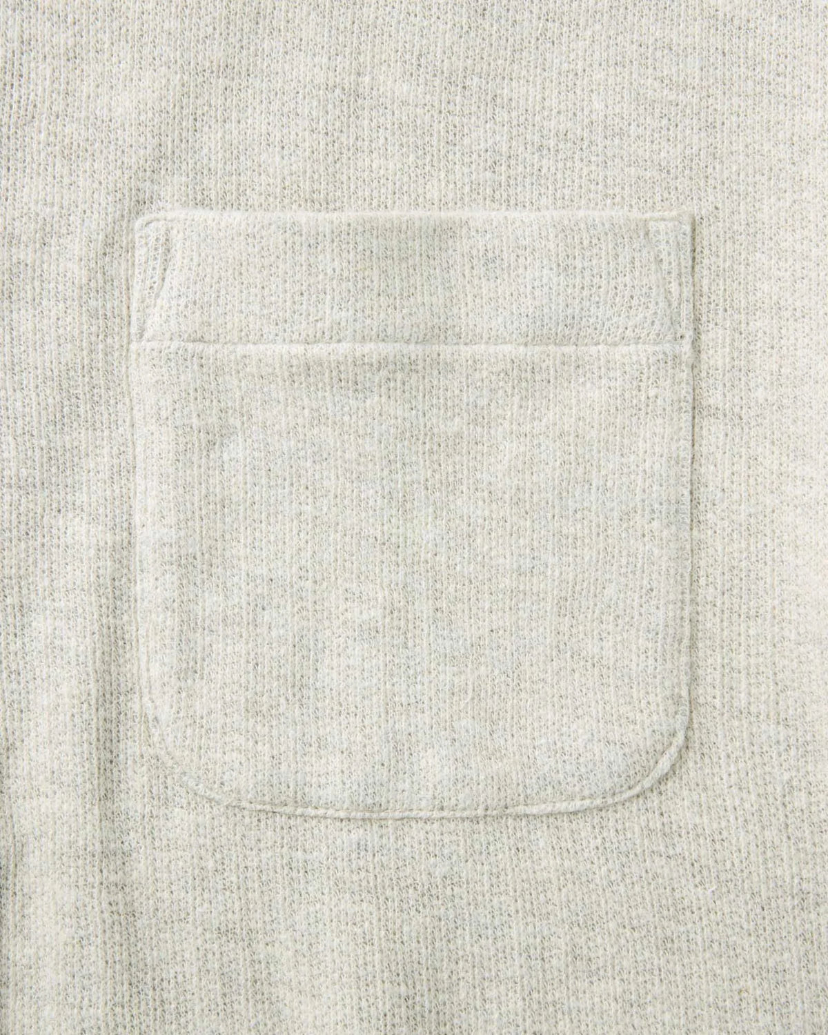 The Short Sleeve California in Heather Oat Double Knit