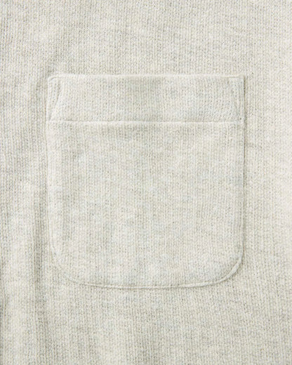 The Short Sleeve California in Heather Oat Double Knit