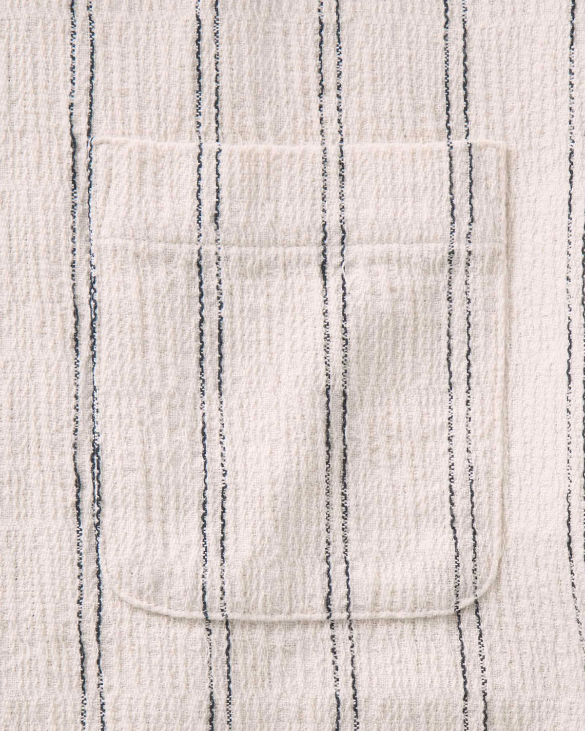 The Short Sleeve California in Tide Stripe Hacci