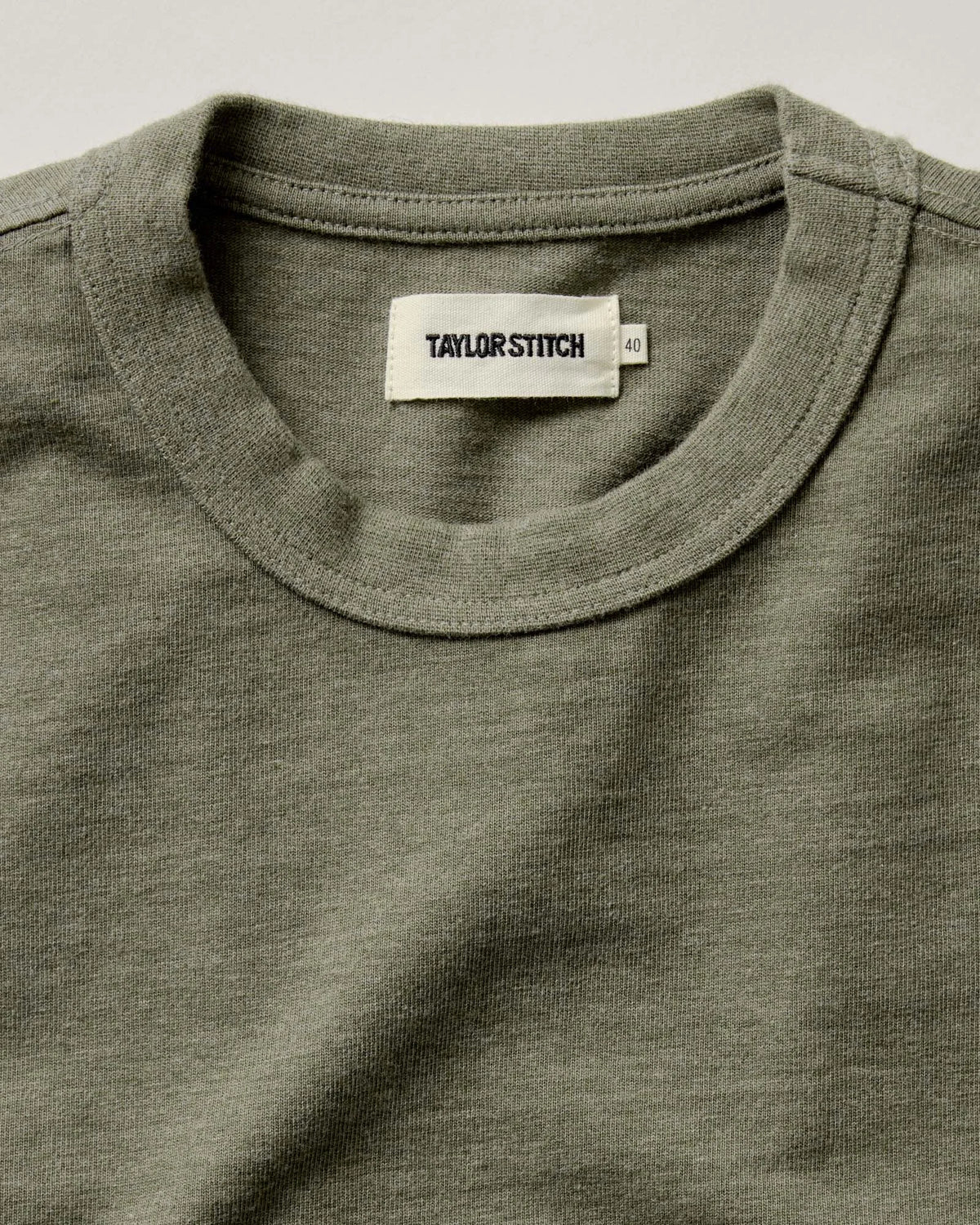 The Organic Cotton Shop Tee in Army Twist