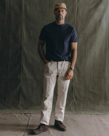 The Organic Cotton Shop Tee in Navy Twist