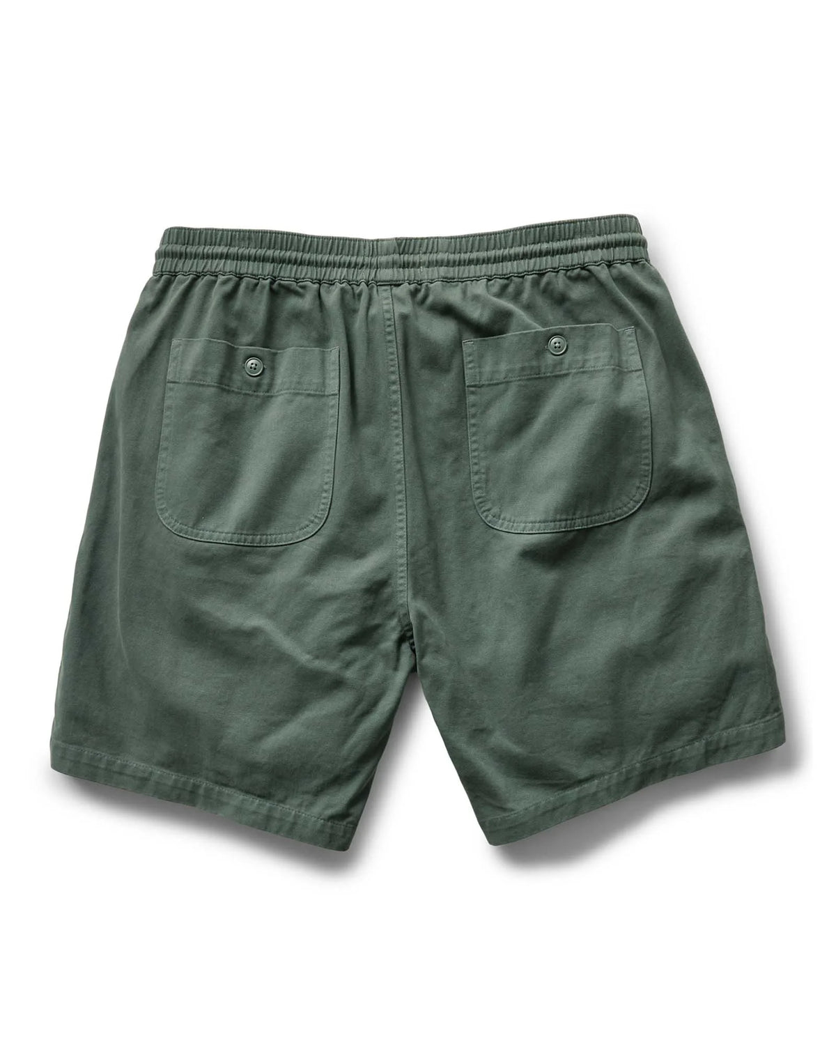 The Apres Short in Organic Deep Sea Foundation Twill