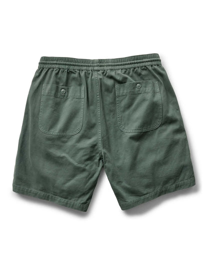 The Apres Short in Organic Deep Sea Foundation Twill