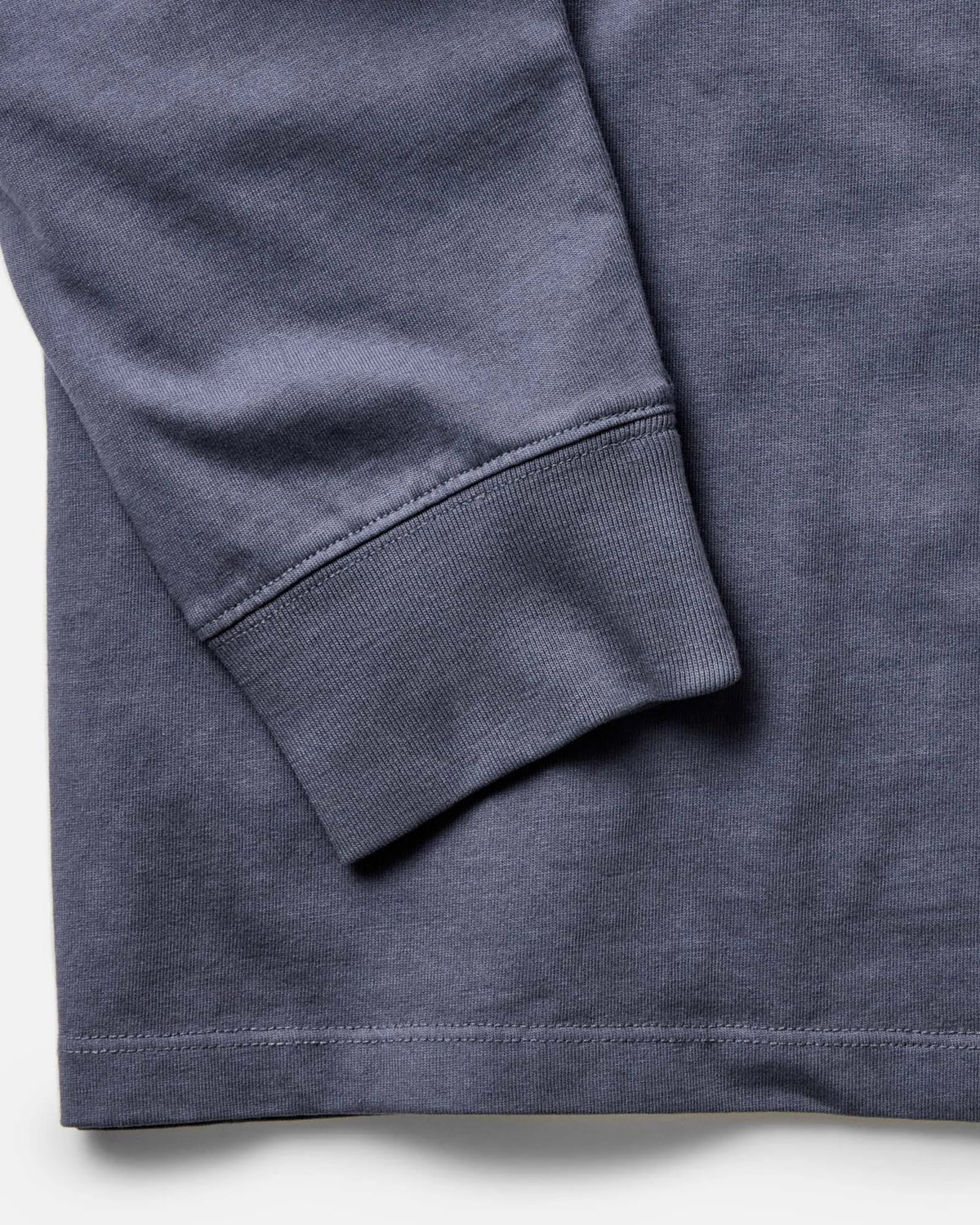 The Organic Cotton Long Sleeve Tee in Navy