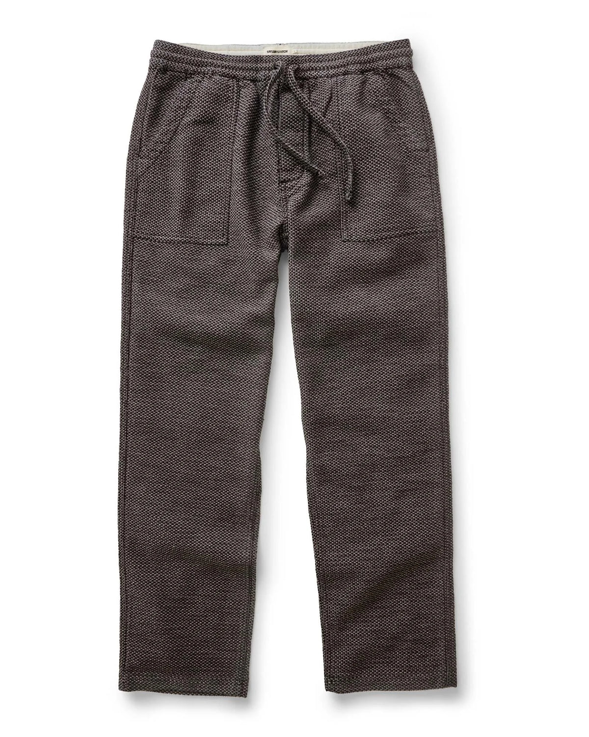 The Breakwater Pant in Charcoal Sashiko