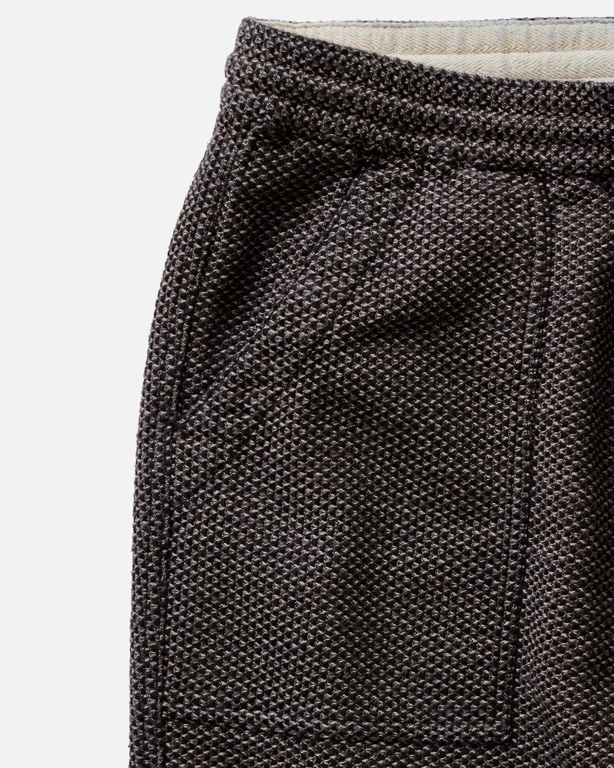 The Breakwater Pant in Charcoal Sashiko