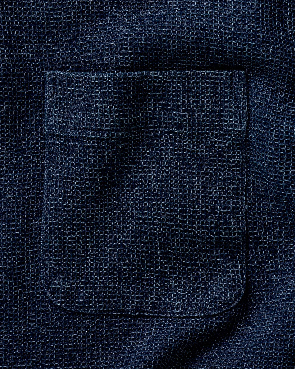 The Jack in Rinsed Indigo Waffle