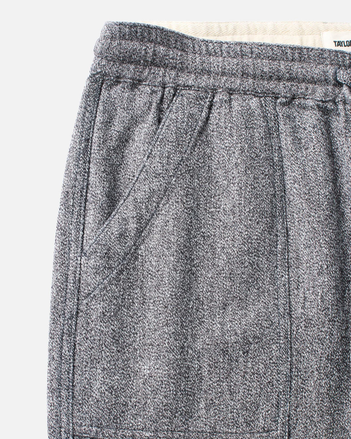 The Breakwater Pant in Grey Marl Hemp