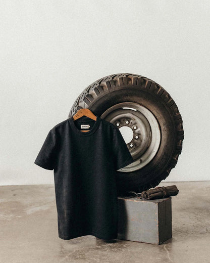 The Organic Cotton Shop Tee in Coal Twist