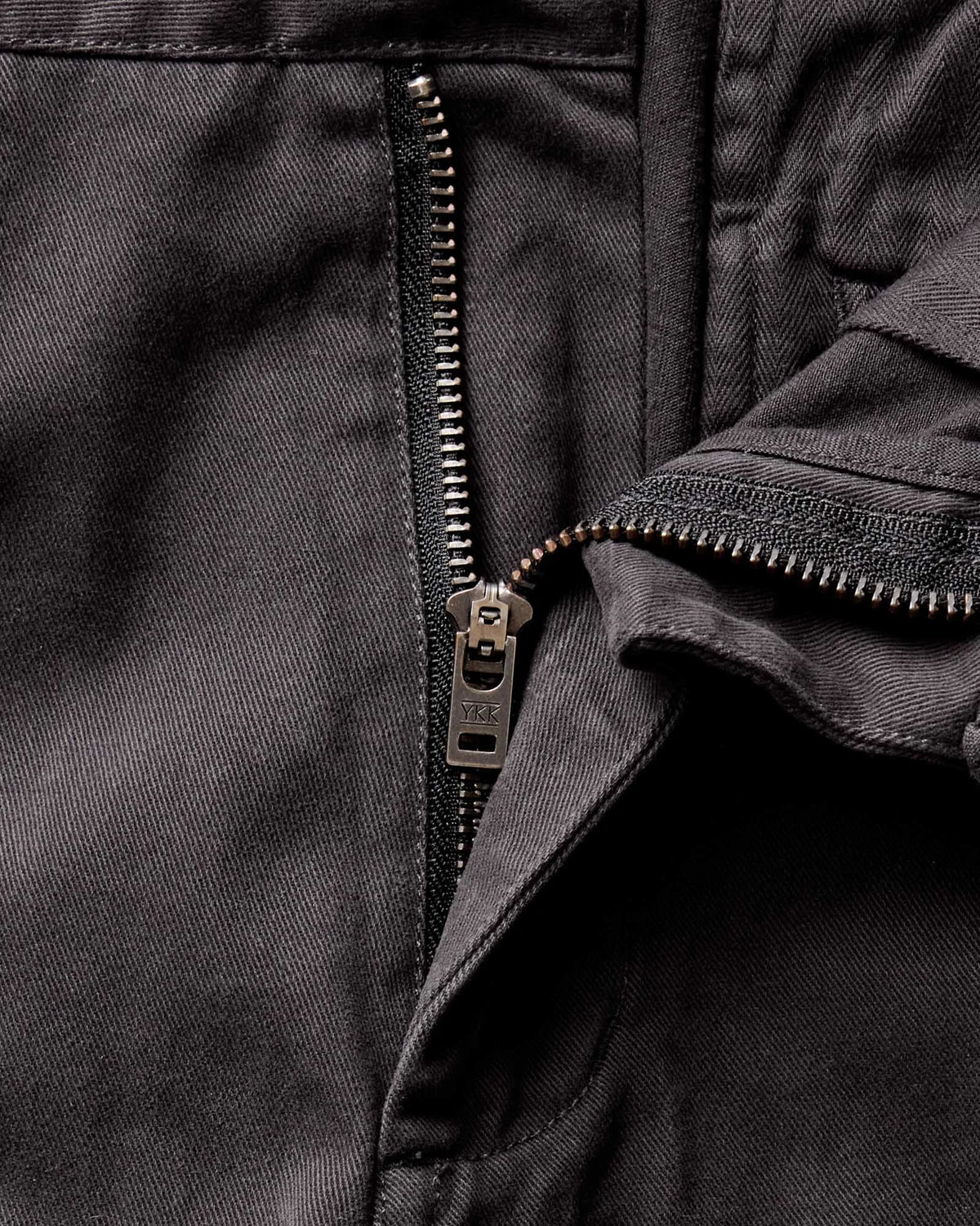 The Straight Foundation Pant in Organic Faded Black