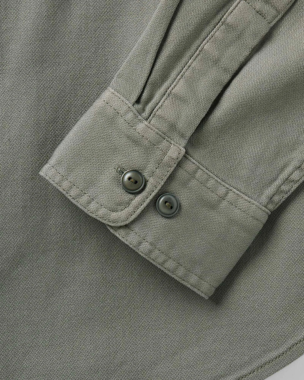 The Dispatch Shirt in Smoked Olive Broken Twill