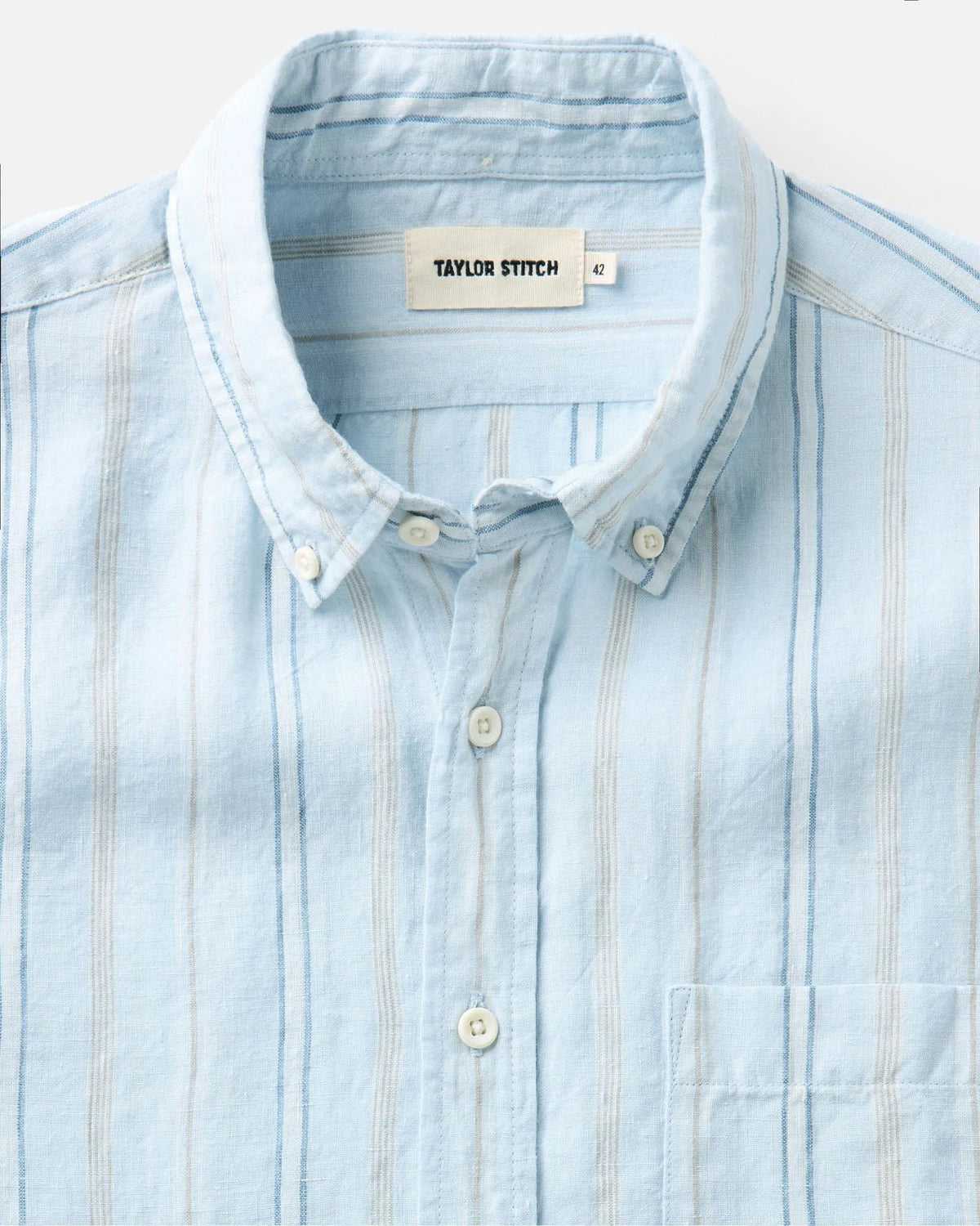 The Jack in Blue Sky Stripe Linen
