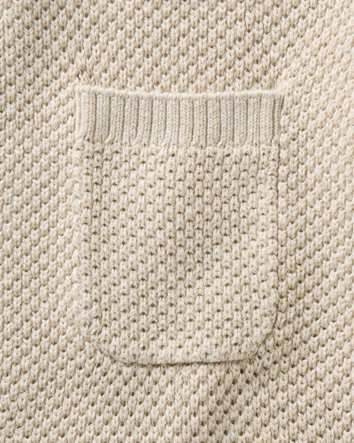 The Crawford Crew Sweater in Marled Natural