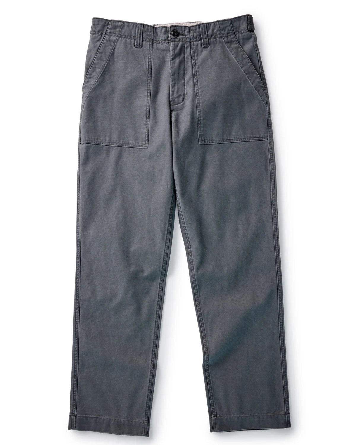The Surplus Pant in Faded Black Reverse Sateen