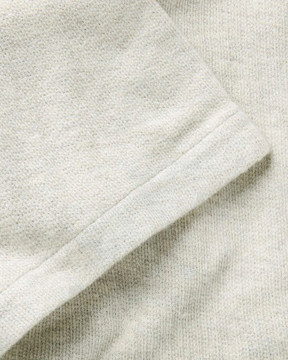 The Short Sleeve California in Heather Oat Double Knit