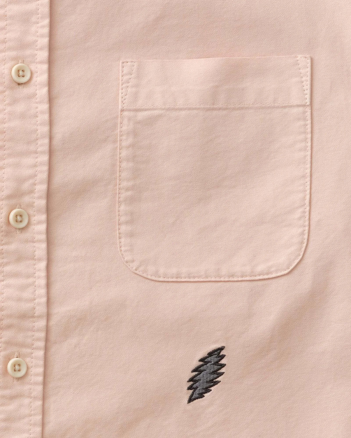 The Stageworn Jack in Pale Rose Oxford