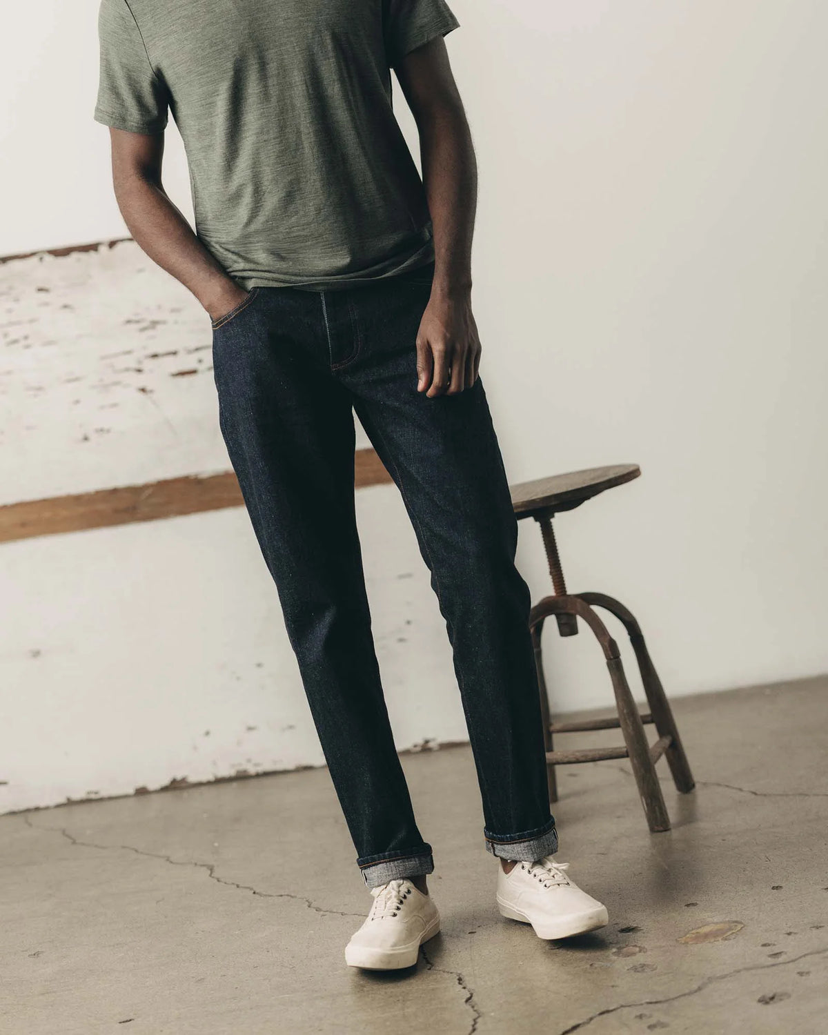 The Democratic Jean in Rinsed Yoshiwa Selvedge
