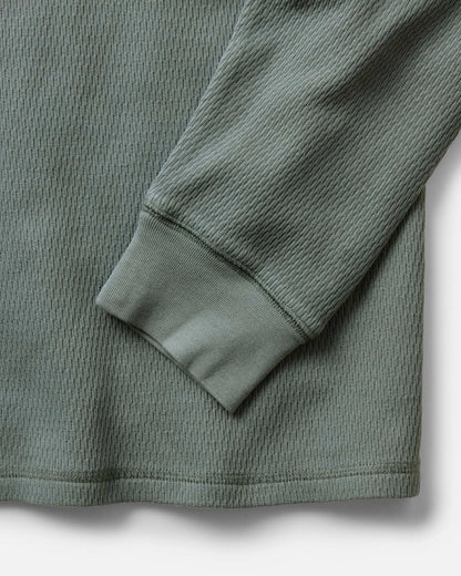 The Organic Cotton Crew in Deep Sea Waffle