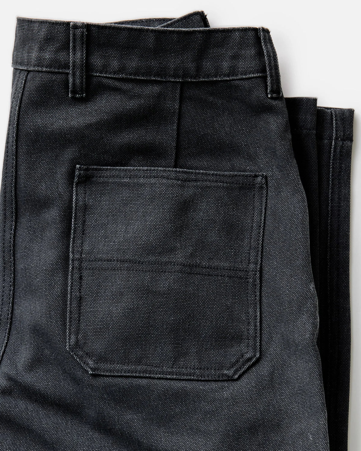 The Chore Pant in Coal Chipped Canvas