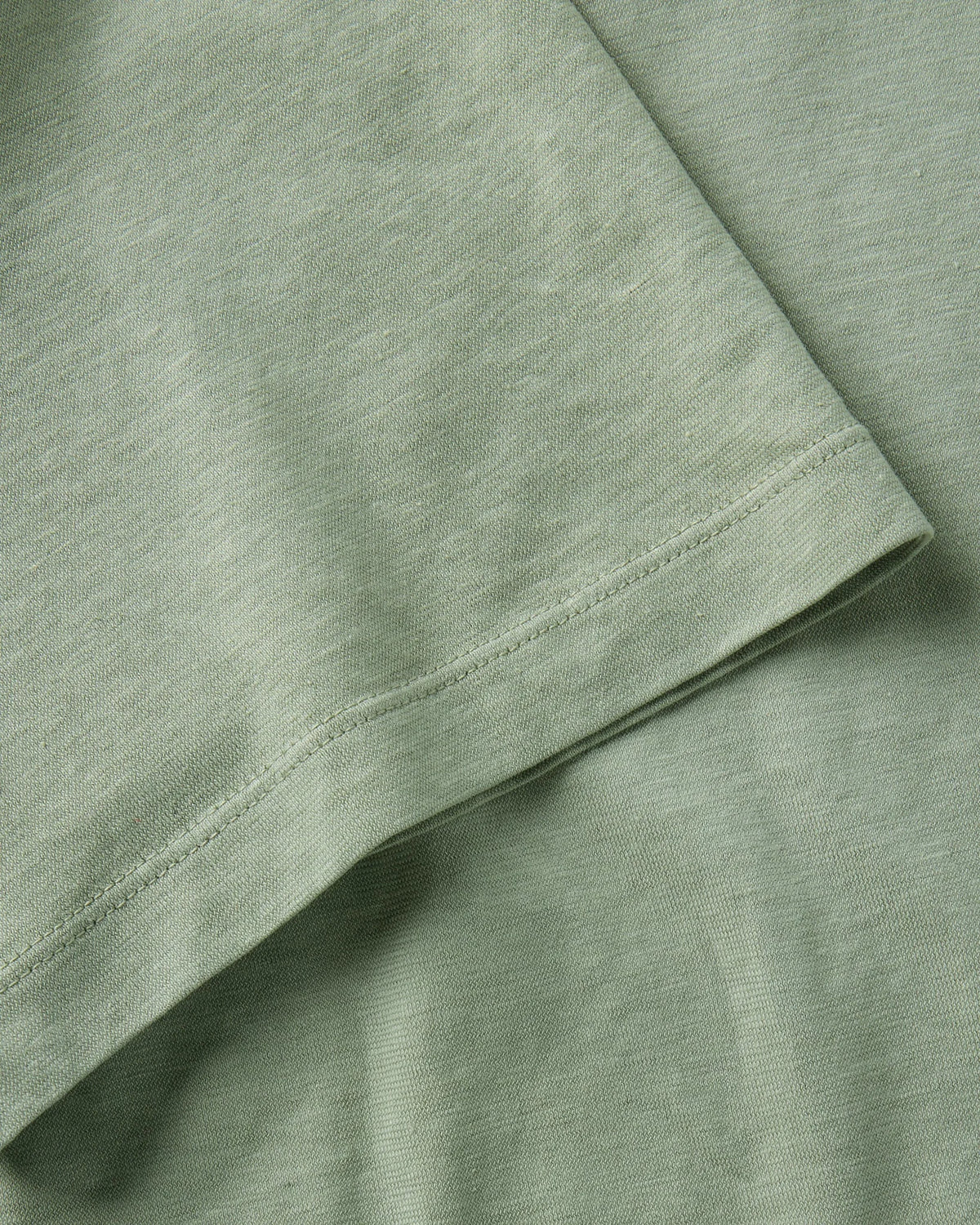 The Cotton Hemp Polo in Sage