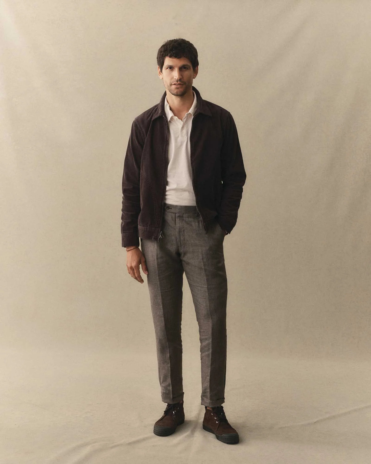 The Piston Jacket in Coal Corduroy