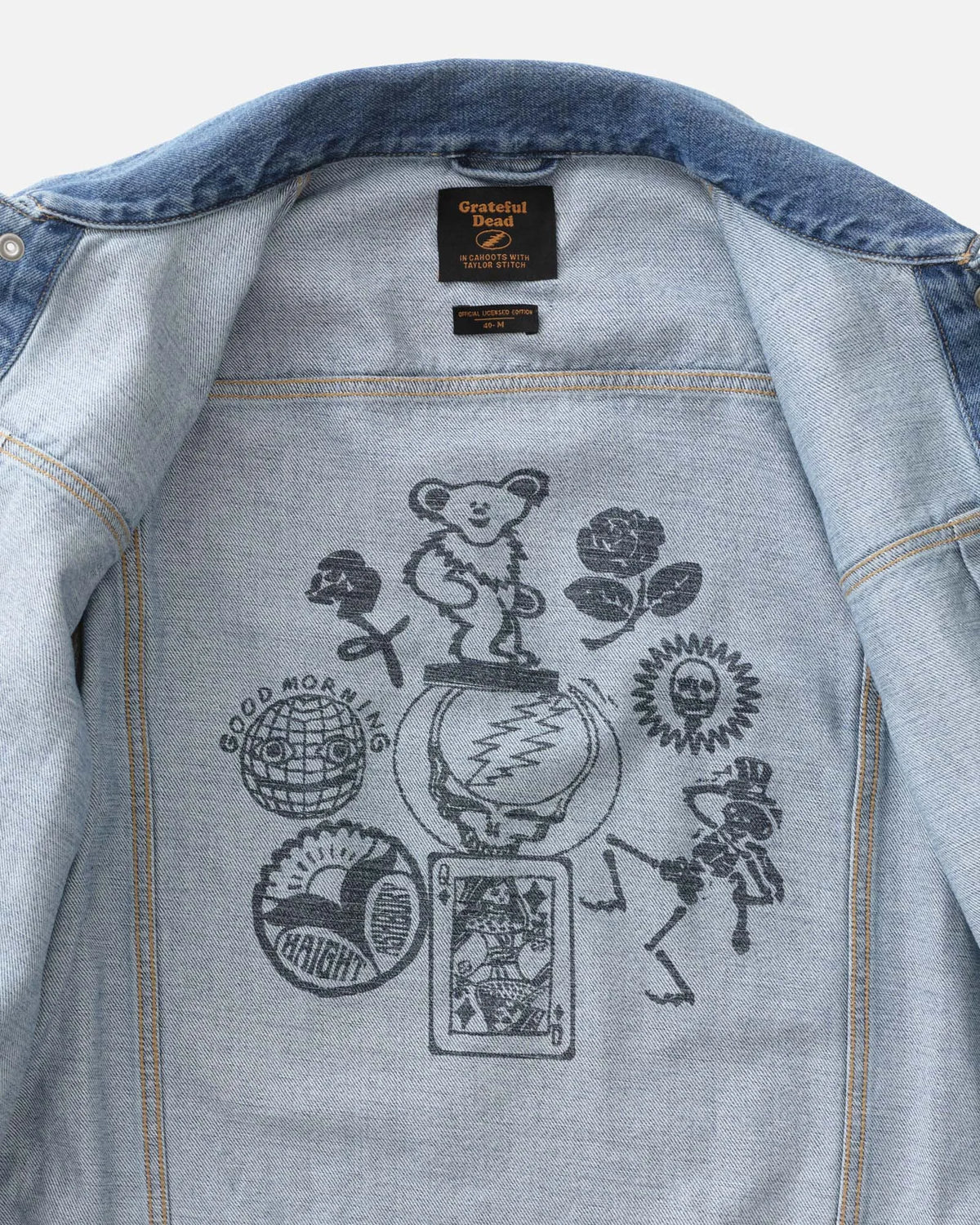 The Haight Jacket in Light Wash Hemp Denim