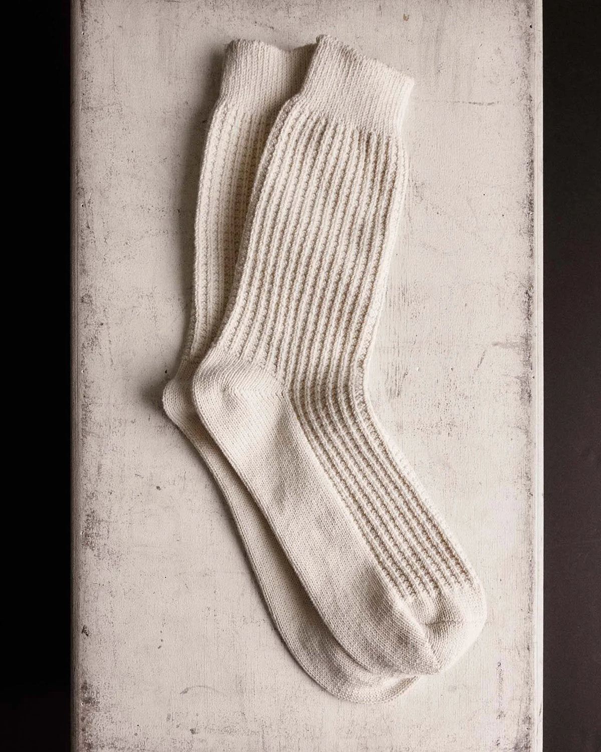 The Waffle Sock in Natural