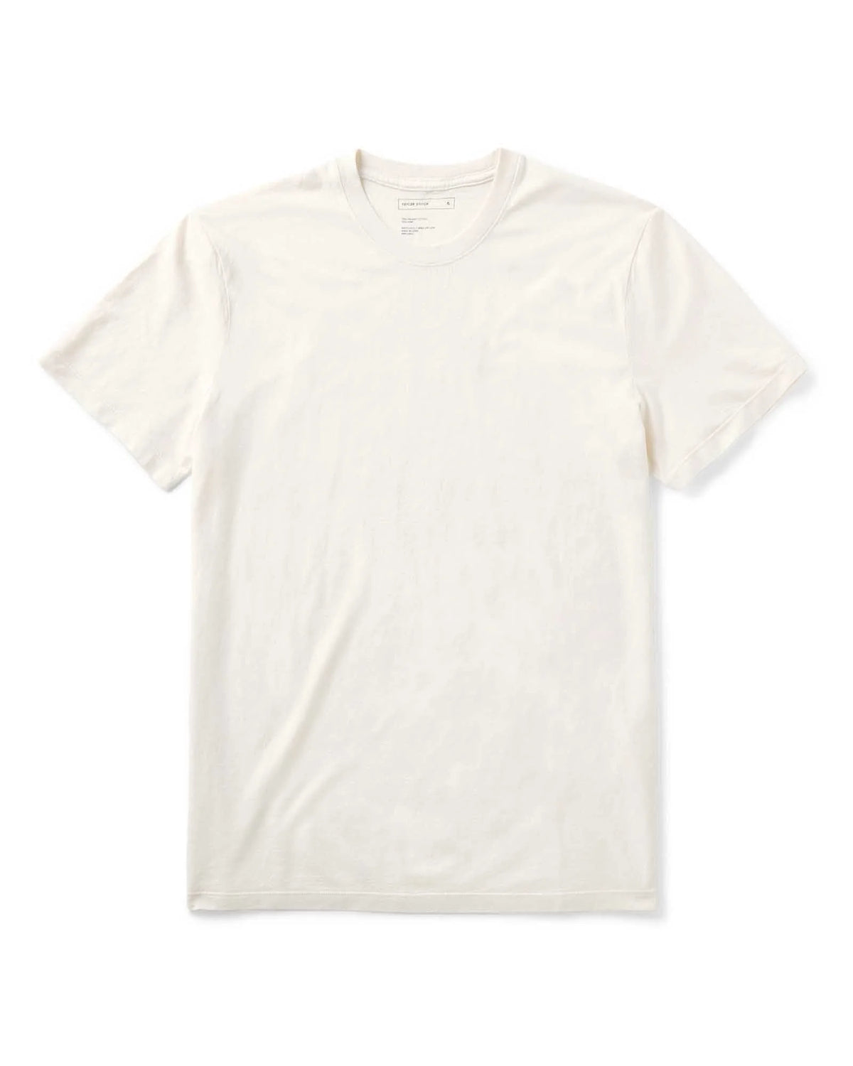 The Cotton Hemp Tee in Vintage White
