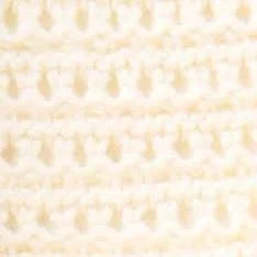 The Monterey Sweater Polo in Vintage White Crochet