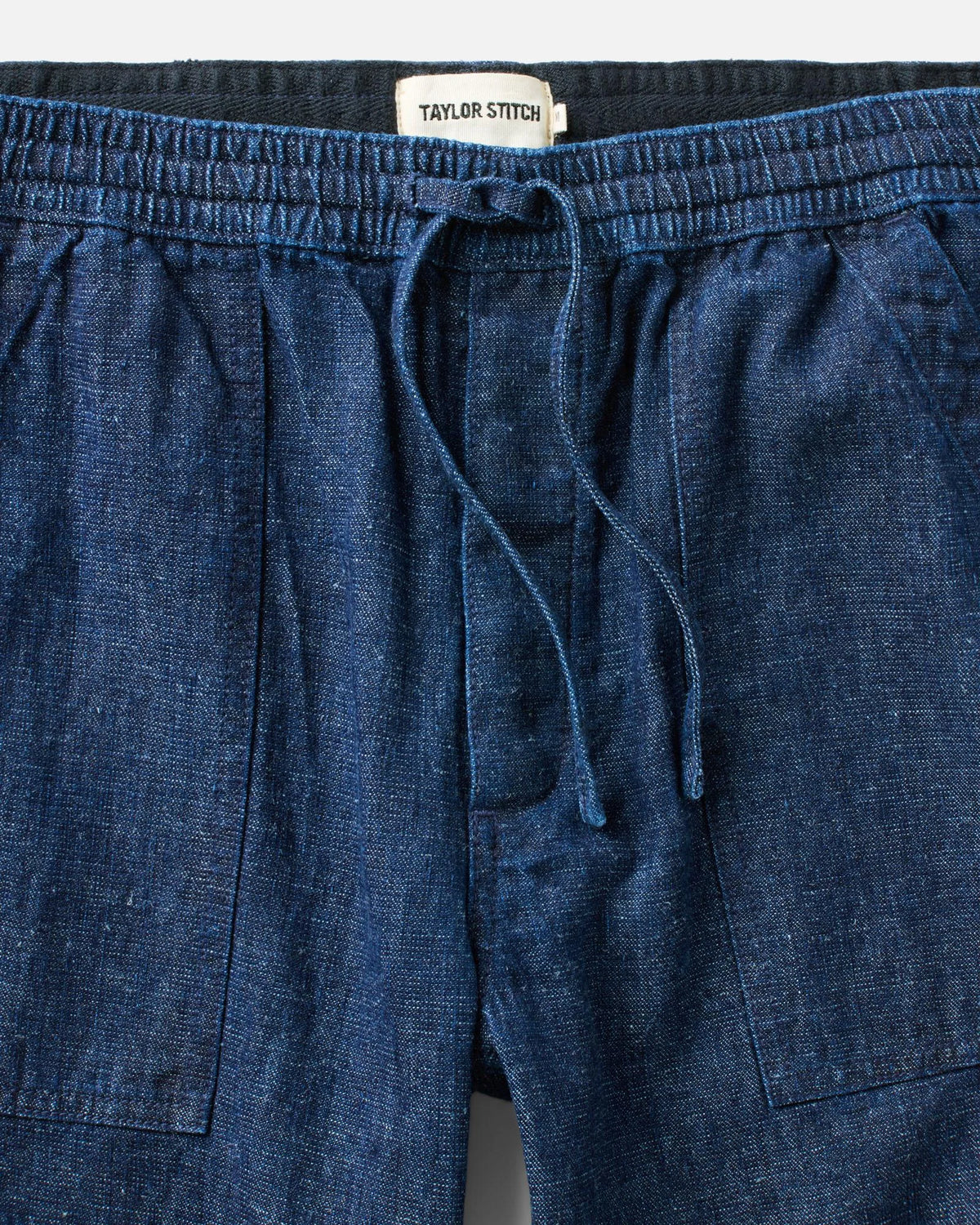The Breakwater Pant in Rinsed Indigo Hemp Denim