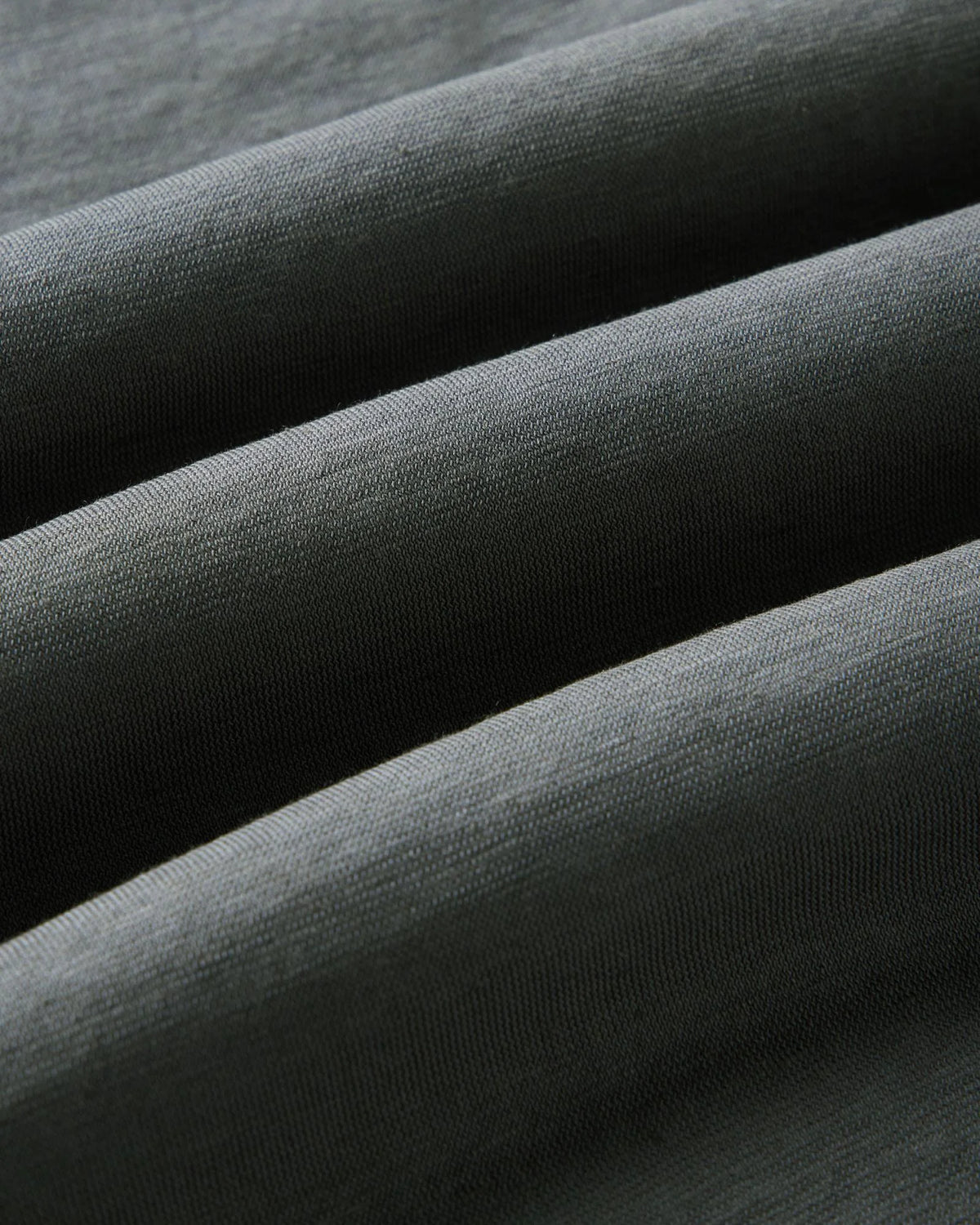 The Cotton Hemp Polo in Faded Black