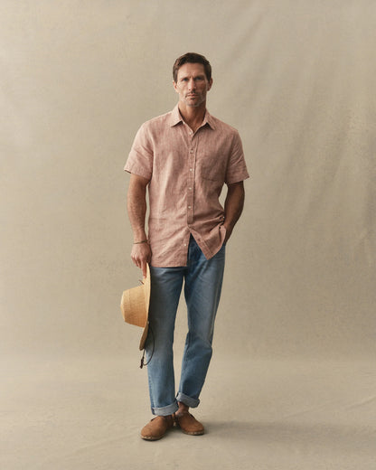 The Short Sleeve California in Desert Hemp