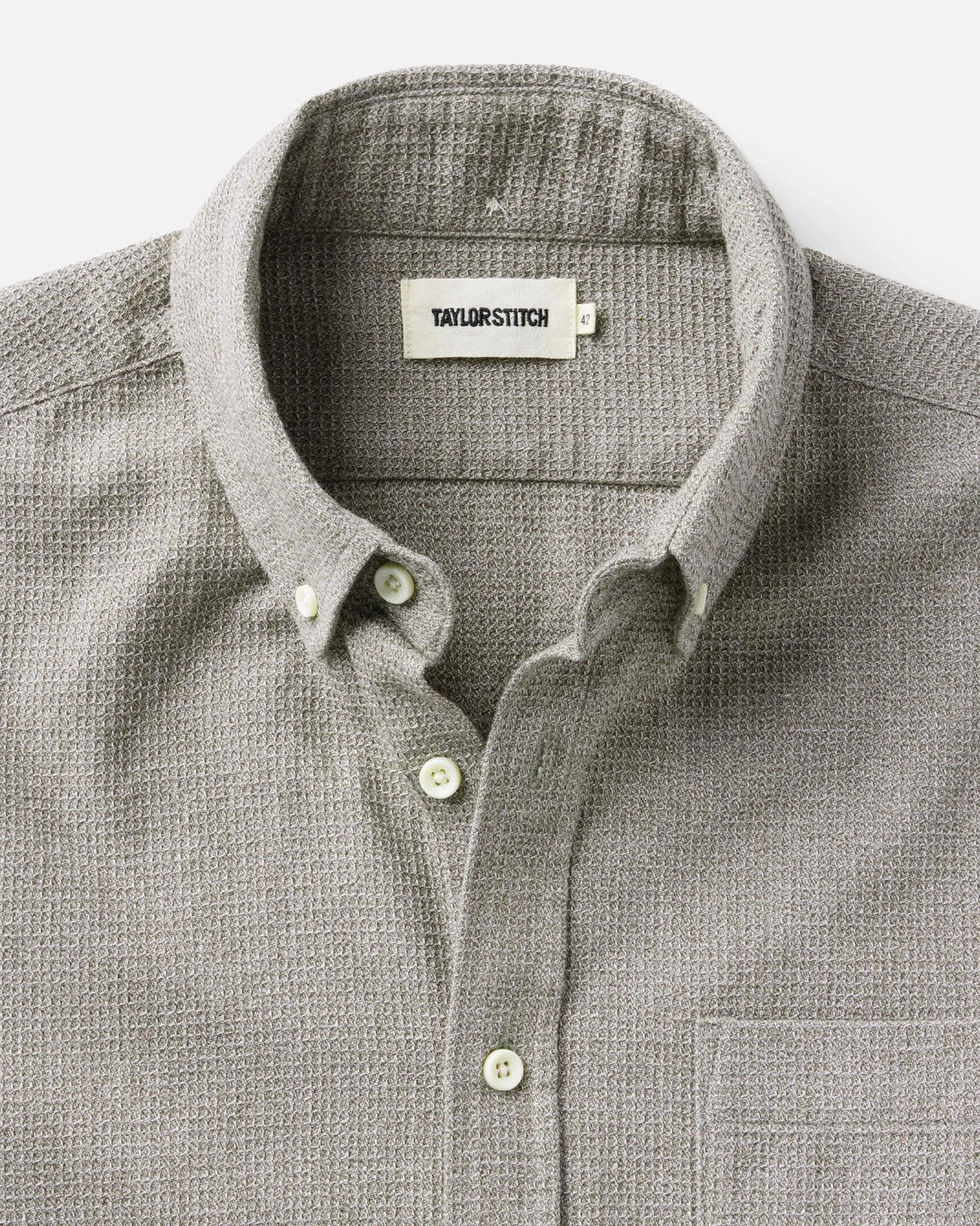 The Short Sleeve Jack in Fern Twist Waffle