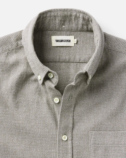 The Short Sleeve Jack in Fern Twist Waffle