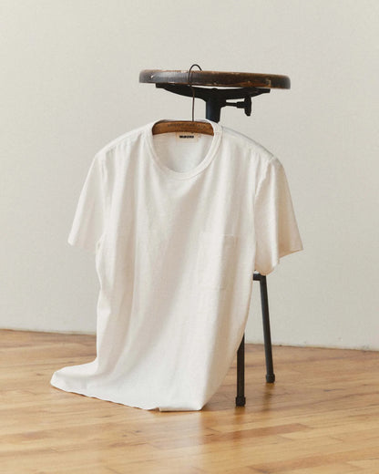 The Slub Tee in White