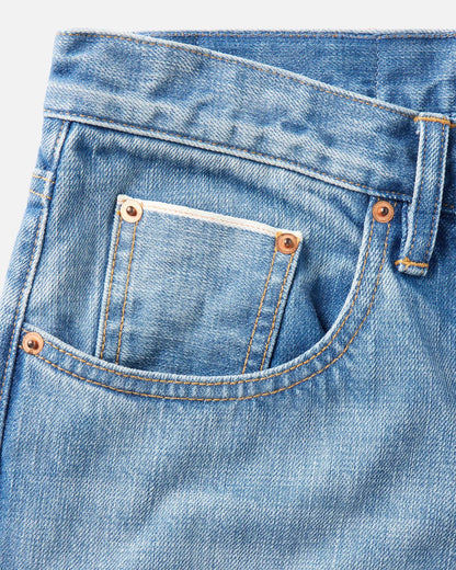 The Democratic Jean in Light Wash Organic Selvedge