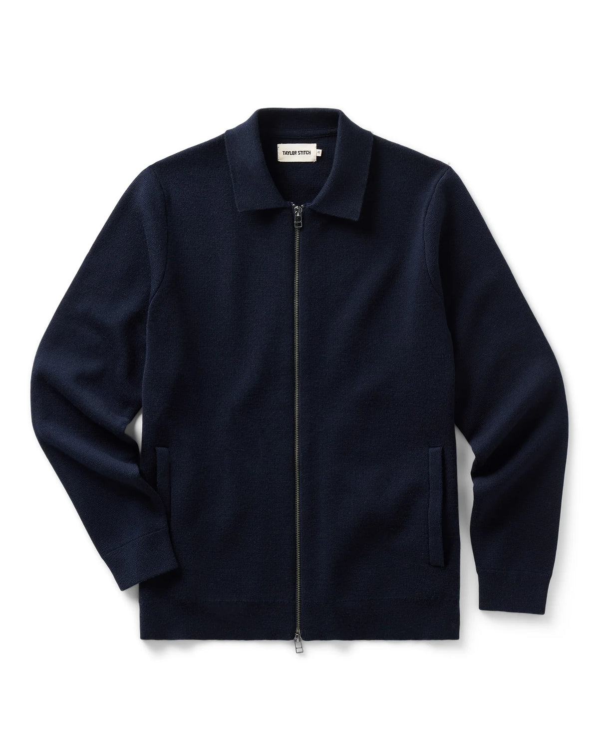 The Portola Sweater Jacket in Midnight Merino
