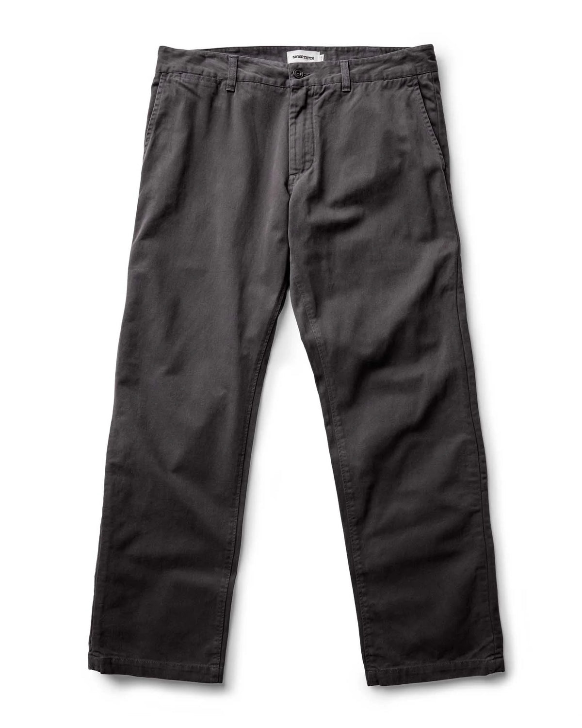 The Straight Foundation Pant in Organic Faded Black