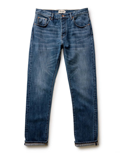 The Democratic Jean in Mid Wash Organic Selvedge