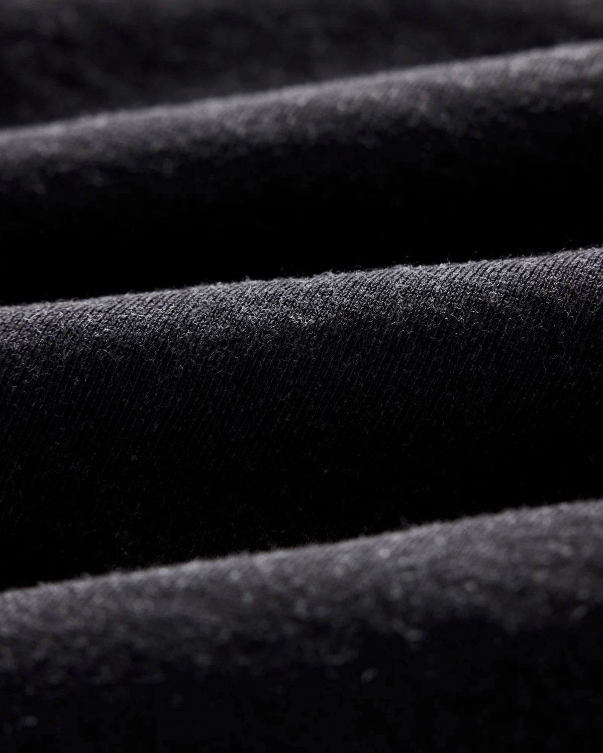 The Sunset Hoodie in Black Indigo Terry