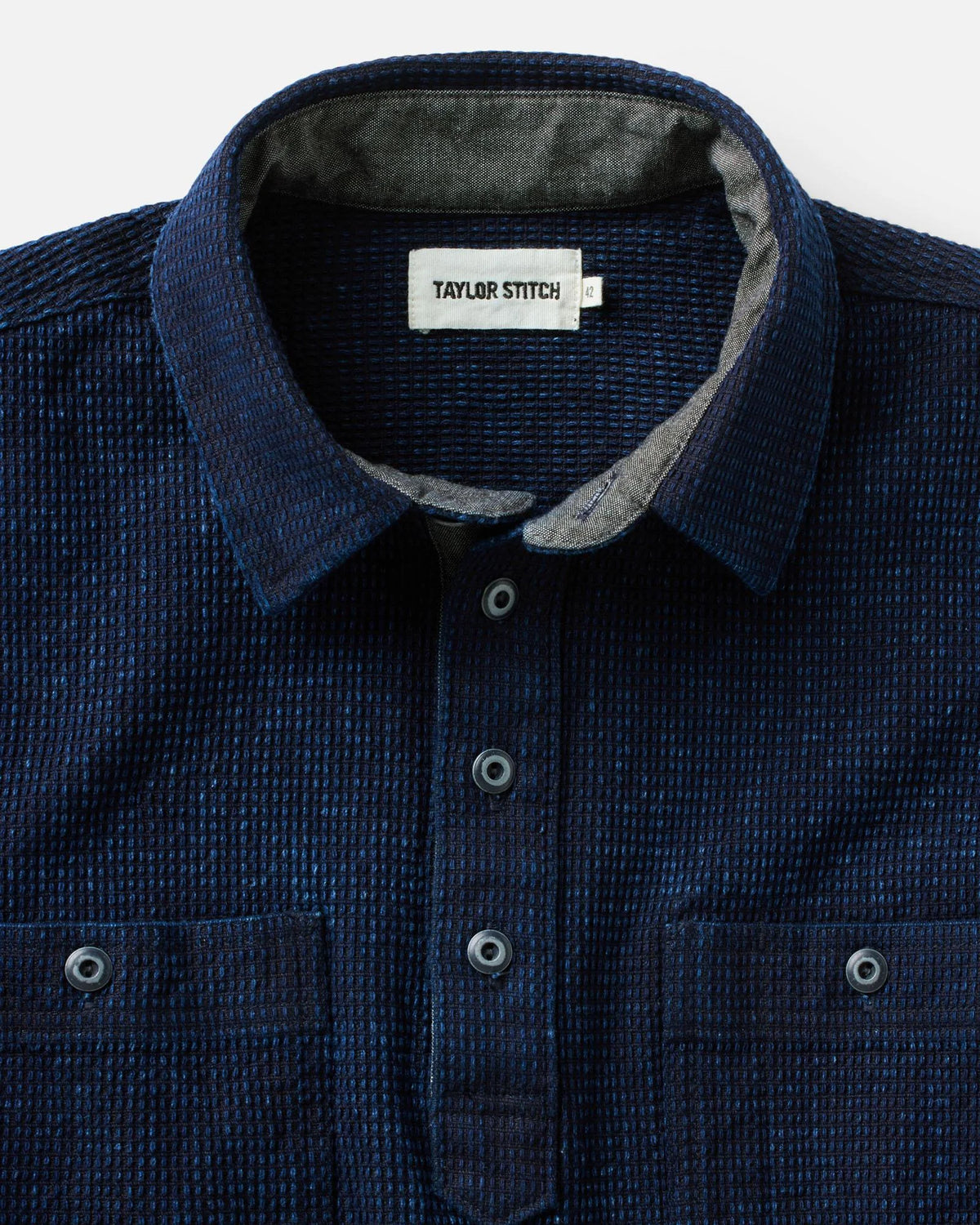 The Canal Popover in Rinsed Indigo