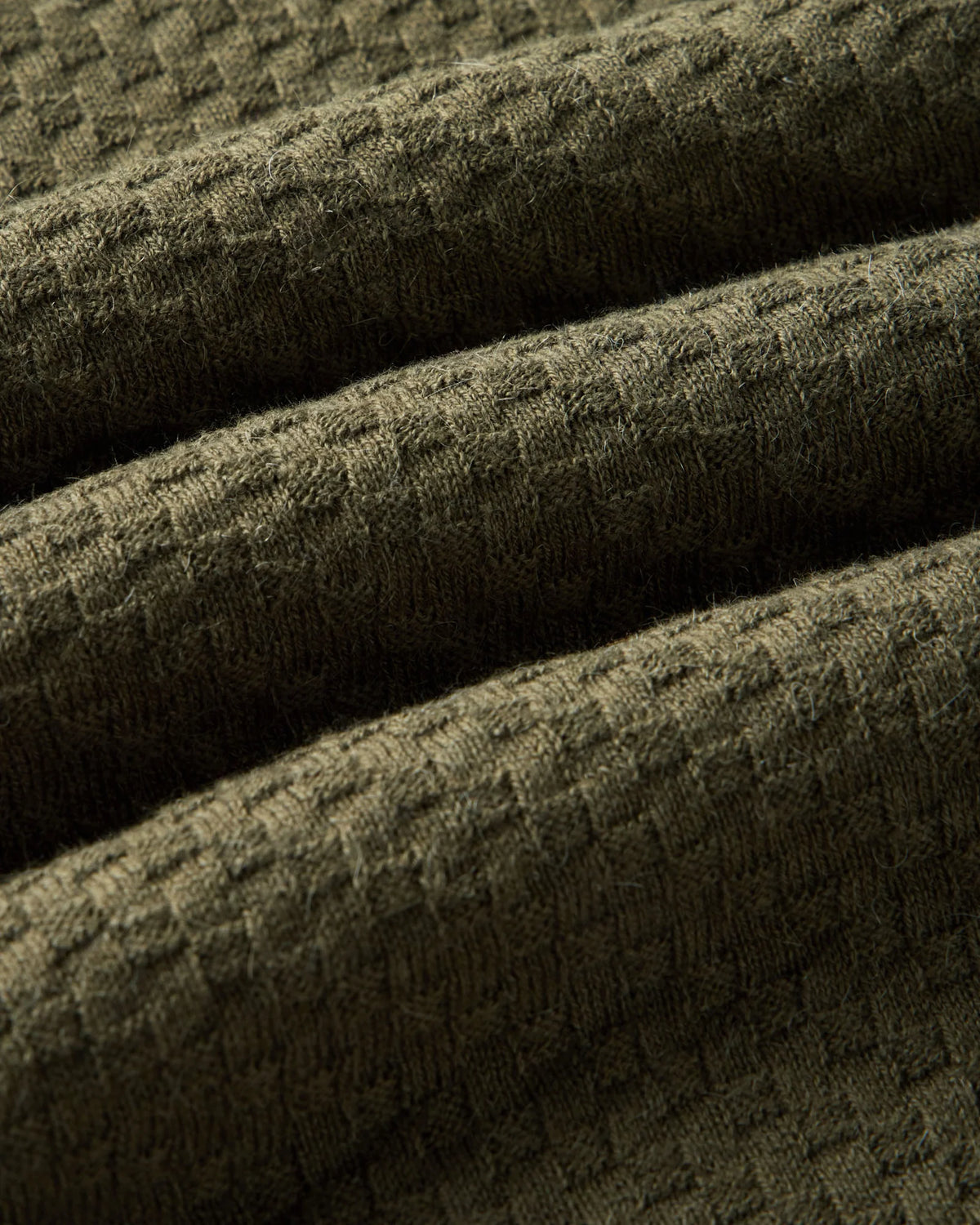 The Arlo Sweater Polo in Cilantro Texture Knit