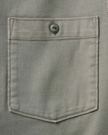 The Dispatch Shirt in Smoked Olive Broken Twill